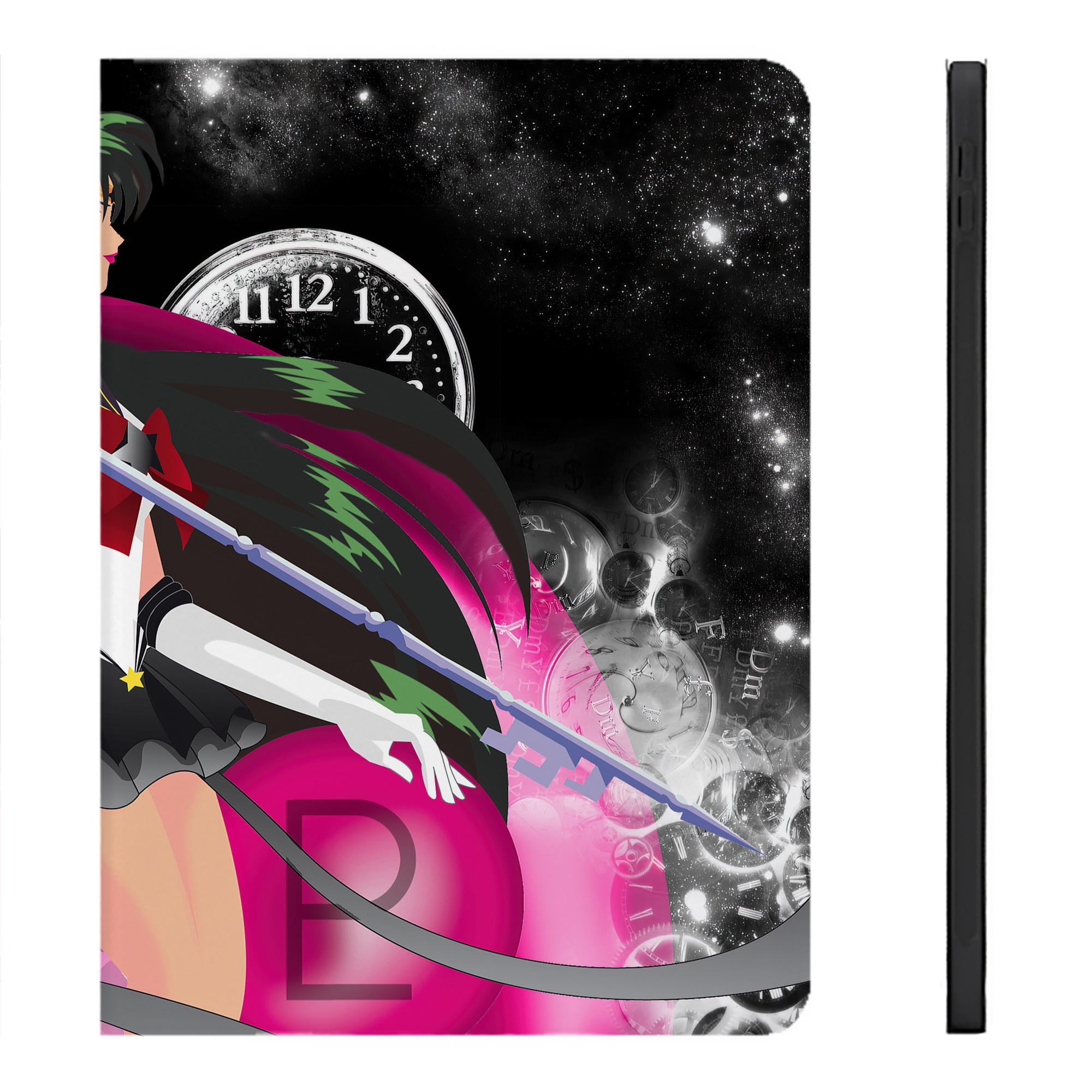 （画像用） 美少女戦士セーラームーン Sailor Moon IPadケース ペンホルダー付き ブックスタイルデザイン